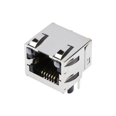Molex Modular Connectors / Ethernet Connectors R/A Inv Modjk 6/6 W/Lt Pipes Shld Wtab 438600011